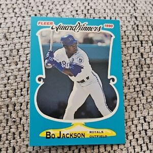 Award Winners 1990 Baseball Card - Blue